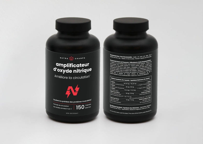 Nitric Oxide Supplement – L-Arginine, L-Citrulline Malate, AAKG, Pine Bark & Grape Seed Extract – Extra Strength Nitric Oxide Booster for Men – Supports Energy, Circulation, Stamina (Pack Of 1) 🍁 All In One Marketplace Canada