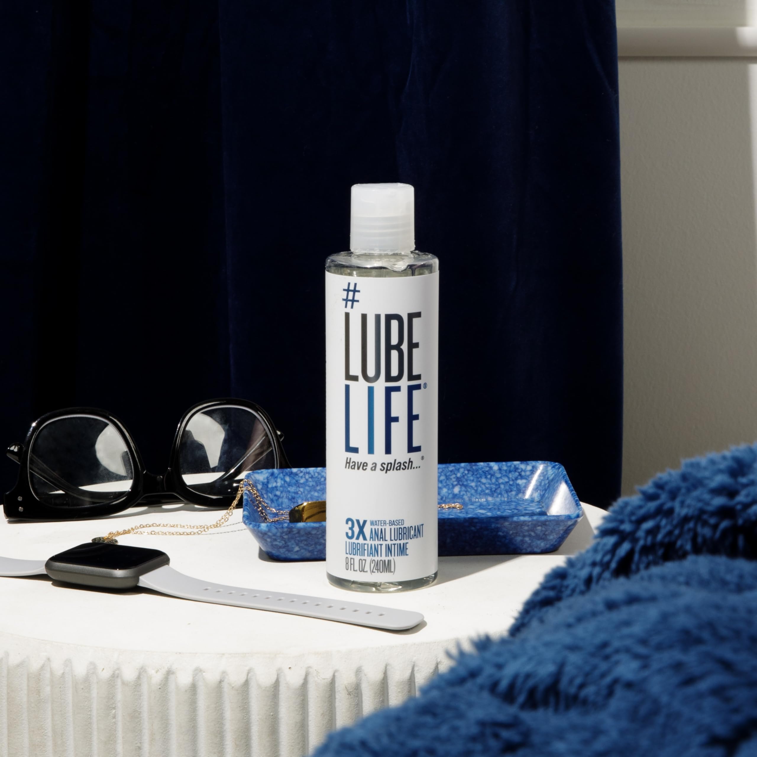 LubeLife 3X Anal Personal Lubricant, Thicker Water-Based lube for Men, Women and Couples, Extra Protection, Non-Sticky, Smooth Glide, 8 Fl Oz 🍁 All In One Marketplace Canada