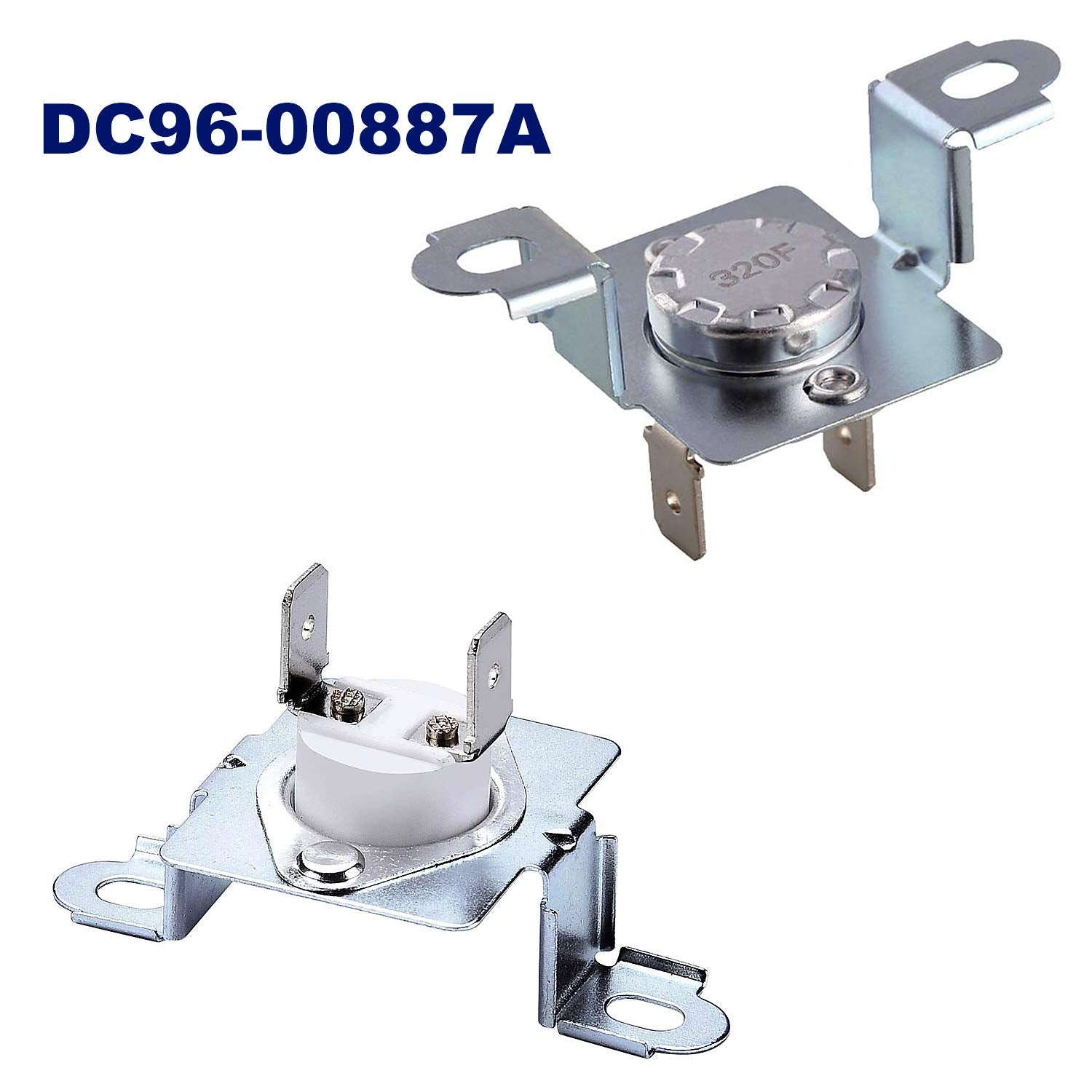 DC47-00019A Dryer Heating Element for Samsung, Dryer Thermal Fuse DC96-00887A & DC47-00016A, Thermistor DC32-00007A, Thermostat DC47-00018A, Dryer Repair Kit for Samsung DV42h5000EW/A3 DV45h7000EW/A2 🍁 All In One Marketplace Canada