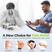 AUVON Rechargeable TENS Machine EMS Muscle Stimulator, Digital TENS Unit with 8 Customizable Modes, Electronic Massager for Sciatica, Shoulder & Back Pain Relief, 12 Pads, A Carry Case 🍁 All In One Marketplace Canada