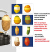Starfrit Rotato Express Automatic Electric Potato & Vegetable Peeler, Black 🍁 All In One Marketplace Canada