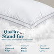 viewstar Bed Pillows Queen Size 2 Pack, Firm Support Gusseted Side Sleeper Hotel Pillow for Back and Stomach Sleeping, White 🍁 All In One Marketplace Canada