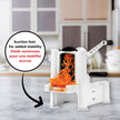 Starfrit Spiralizer, 4 Blades, Veggie Noodle Maker, Suction Base 🍁 All In One Marketplace Canada