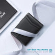 Zitahli Slim RFID Wallets for Men, Money Clip Bifold Leather Wallet Minimalist Mens Wallet with ID Window and 12 Card Slots Gift Box 🍁 All In One Marketplace Canada
