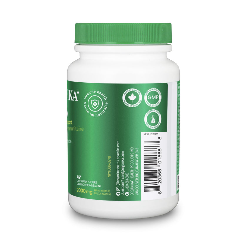 Organika Colostrum (Bovine)- Immune Support, Grass-Fed- 90caps 🍁 All In One Marketplace Canada