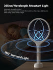 YISSVIC Bug Zapper Racket 4000 Volt Electric Fly Swatter Fly Zapper Indoor Outdoor Dual Modes with Attractant Light Rechargeable 🍁 All In One Marketplace Canada