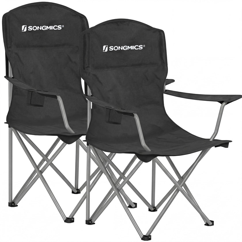 SONGMICS Set of 2 Folding Camping Chairs, Max. Load Capacity 330 lb 🍁 All In One Marketplace Canada