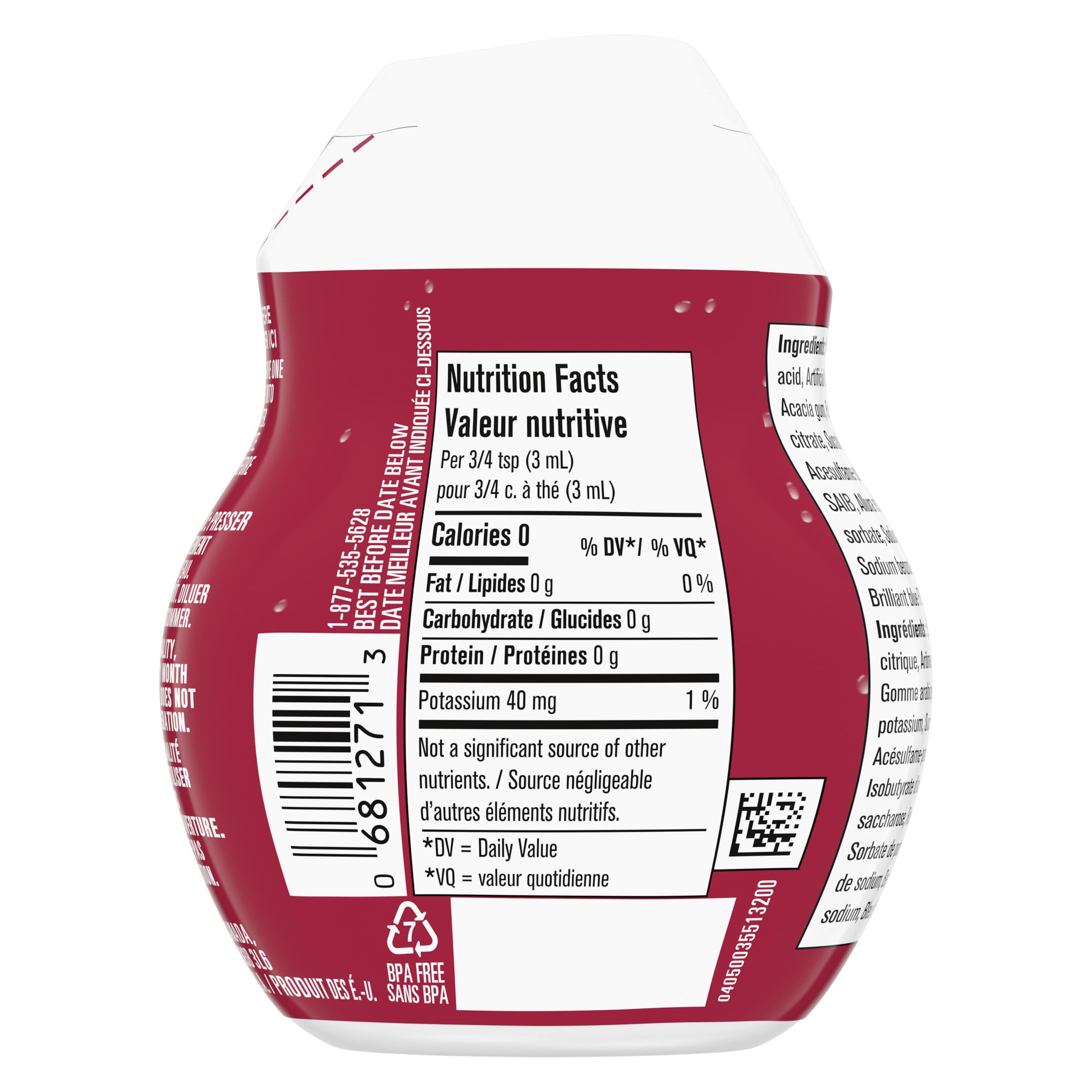 Kool-Aid Cherry Liquid Drink Mix, 48 mL Bottle (Pack of 12) 🍁 All In One Marketplace Canada