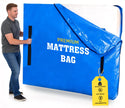 Mattress Bag for Moving,Extra Thick Mattress Cover Queen Mattress Storage Bag with 8 Strong Handles & Zipper,Heavy Duty Mattress Bags,Waterproof Mattress Protector - Moving Supplies(208.3*160*38CM) 🍁 All In One Marketplace Canada