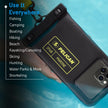 Pelican Marine Waterproof Phone Pouch (Regular) - Black/Hi-Vis Yellow 🍁 All In One Marketplace Canada