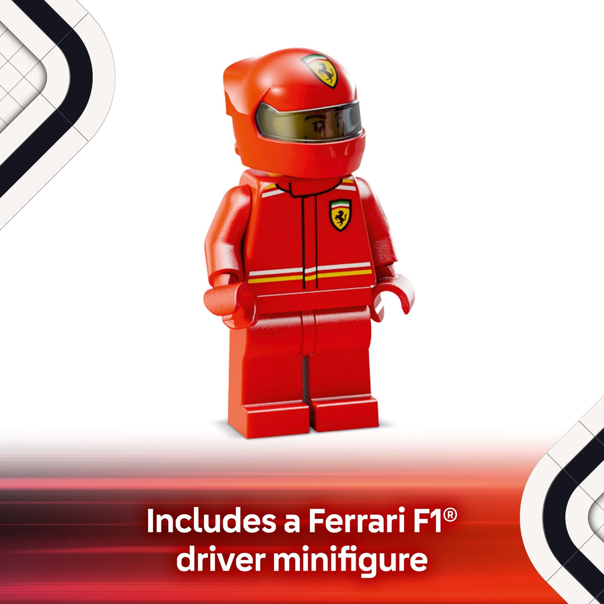 LEGO Speed Champions Ferrari SF-24 F1 Race Car Toys - Building Sets for Kids, Boys & Girls, Ages 10+ - Ferrari F1 Model Car Kits for Display or Play - Gift Ideas for Birthdays and Fans - 77242 🍁 All In One Marketplace Canada