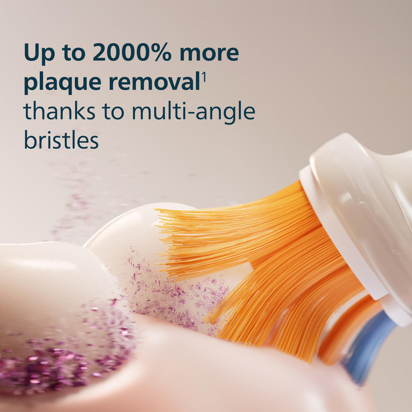 Philips Sonicare A3 All-in-One Genuine Replacement Electric Toothbrush Heads, 4 Pack One Year Supply, For effective whitening, plaque removal and better gum health, White, HX9094/65 🍁 All In One Marketplace Canada