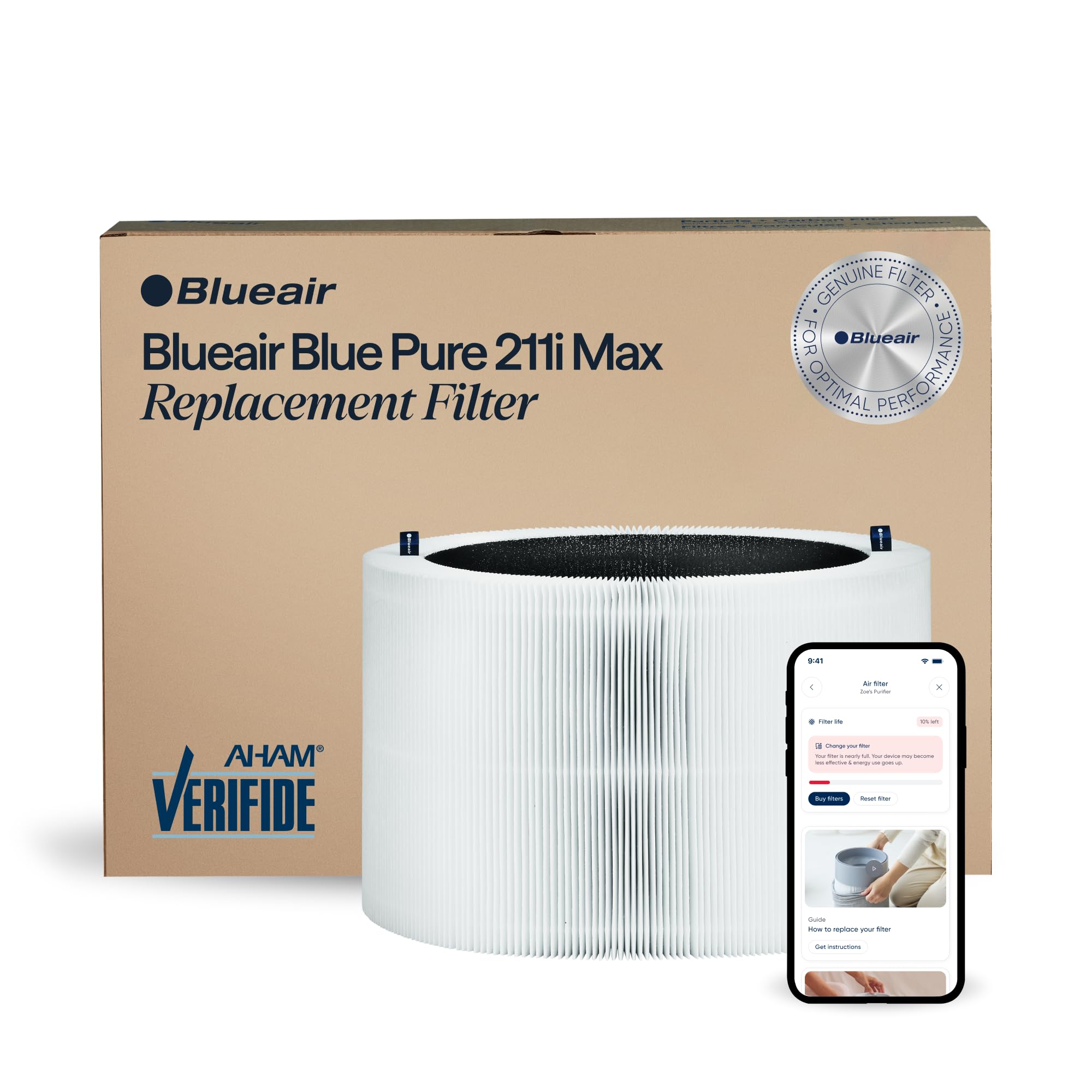 BLUEAIR Pure 211i Max Genuine Replacement Filter F2MAX, Fits Air Purifier 🍁 All In One Marketplace Canada