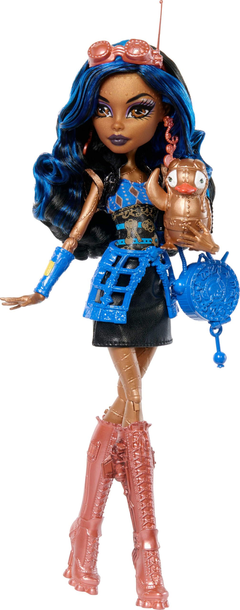 Monster High Boo-riginal Creeproduction Doll, Robecca Steam Collectible Reproduction with Doll Stand, Diary, and Pet Penguin Captain Penny 🍁 All In One Marketplace Canada