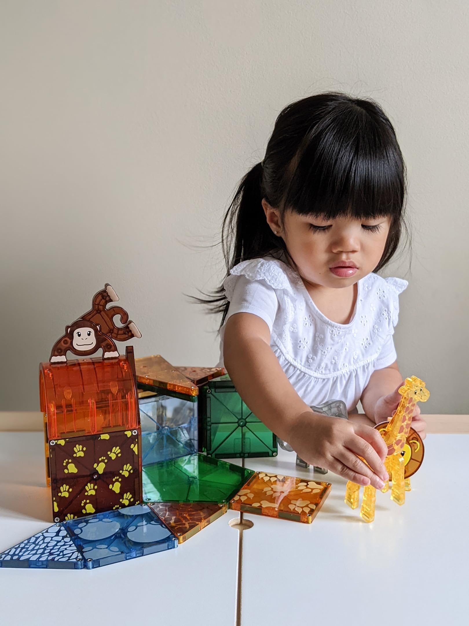 MAGNA-TILES Safari Animals 25-Piece Magnetic Construction Set, The Original Magnetic Building Brand 🍁 All In One Marketplace Canada