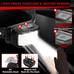 Headlamp Rechargeable 2 Packs,2000 Lumen Super Bright Motion Sensor 16 Modes (Individual Control) LED Headlamp,Waterproof Lightweight Flashlight Hard Hat Light for Outdoor Camping Fishing Running 🍁 All In One Marketplace Canada