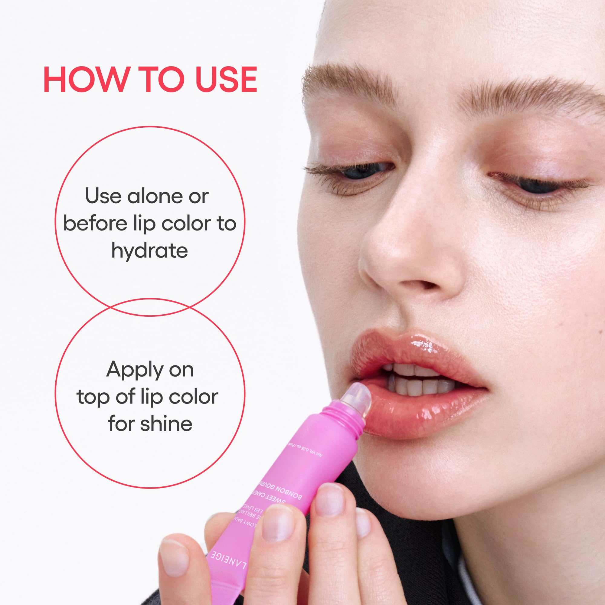 LANEIGE Lip Glowy Balm, Blueberry: Sheer Tinted Lip Moisturizer with Shea Butter, for Hydrating Shine & Soft Lips 🍁 All In One Marketplace Canada