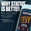 Blue Star Nutraceuticals Status - Natural Testosterone Support, Helps Increase Testosterone Levels & Muscle Strength, Clinically Researched Ingredients, 90 Veggie Caps, 30 Day Supply (NPN 80083809) 🍁 All In One Marketplace Canada