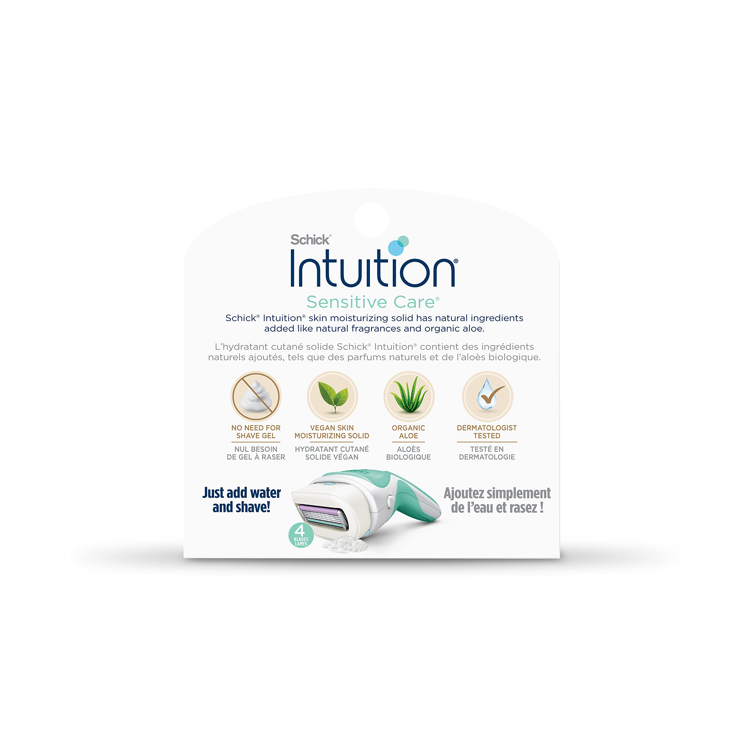 Intuition Schick Sensitive Skin Womens Razor Refills with Vitamin E & Aloe, Pack of 6 🍁 All In One Marketplace Canada
