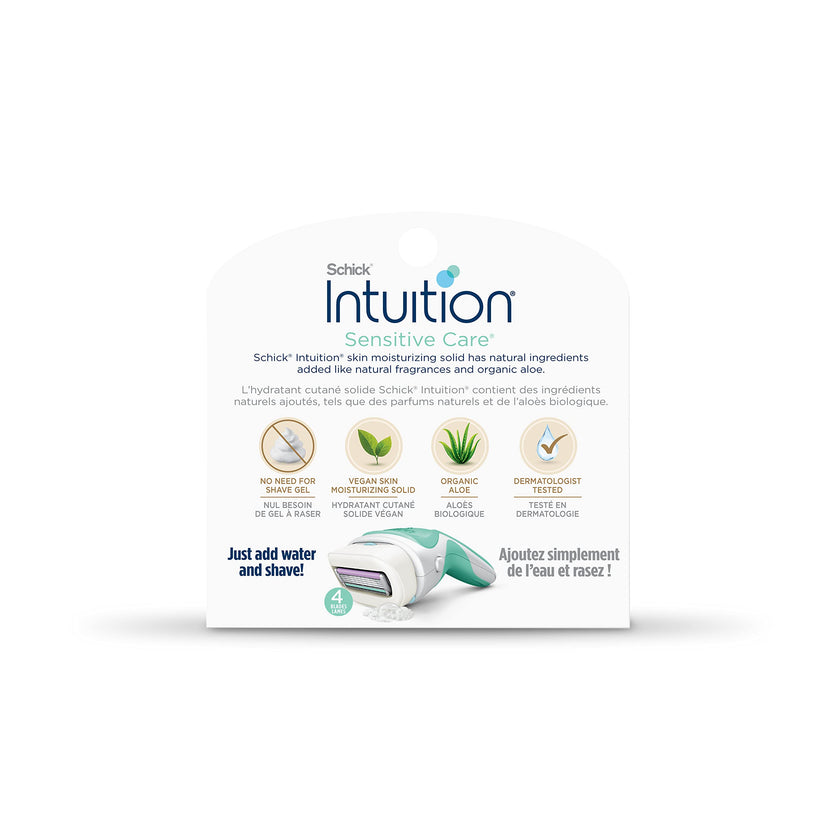 Intuition Schick Sensitive Skin Womens Razor Refills with Vitamin E & Aloe, Pack of 6 🍁 All In One Marketplace Canada