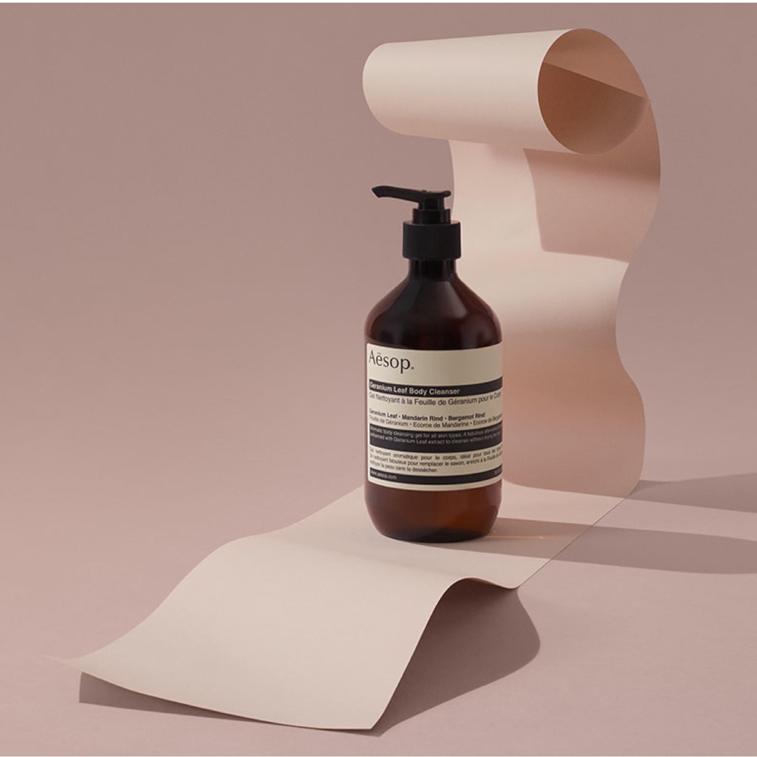 Aesop Geranium Leaf Body Cleanser | Gentle Shower Gel with Geranium, Mandarin and Bergamot Essential Oil Blend to Refresh & Balance Skin | 500 mL / 16.9 oz 🍁 All In One Marketplace Canada