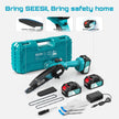 SEESII Mini Chainsaw 6 Inch: Electric Chainsaw with 2PCS 4000mAh Batteries & Oiler - 900W Motor for Quick Work - Saw for Branch Cutting - Gifts for Father Day Men Women Dad Mom Gardener (M6 Pro) 🍁 All In One Marketplace Canada
