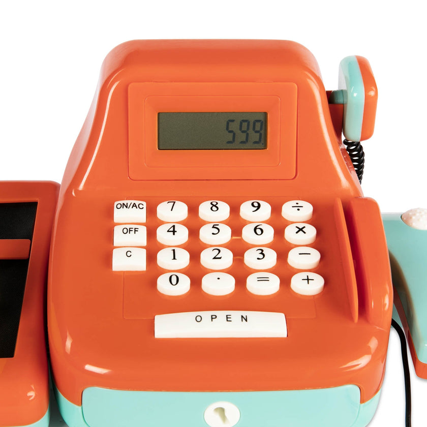 Battat Kids Cash Register with Scanner & Sounds, 26-Piece Set, 26 Pieces 🍁 All In One Marketplace Canada