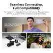 DJI Mic Mini 2 (1 TX + 1 Mobile RX + Charging Case), Lavalier Wireless Vlogging Mic for iPhone/Android/Camera, Bluetooth Microphone, Live Streaming, Plug-and-Play, 24h Battery, Noise Cancelling 🍁 All In One Marketplace Canada
