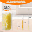 36 Pack Disposable Duster Refills for Swiffer,360°Heavy Duty Microfiber Duster Kit with 1 Handle,Multi-Surface Duster Refills for Furniture, Blinds, Ceiling Fans Cleaning 🍁 All In One Marketplace Canada