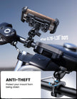 Lamicall Motorcycle Phone Mount Holder - [Dual Vibration Dampener] [720° Adjustment Arm] Motorcycle Cell Phone Holder, Bike Handlebar Phone Mount for iPhone 17 Pro/Air/16/15/14 Pro Max, 4.7-6.7