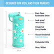 THERMOS FUNTAINER 14 Ounce Stainless Steel Vacuum Insulated Bottle, Wavy Daisies 🍁 All In One Marketplace Canada