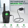 Walkie Talkies Long Range for Adult, MT10 Rechargeable Walkie Talkies FRS Two Way Radio, NOAA, 1200mAh Li-ion Battery USB-C Cable, LED Flashlight, VOX Walkie Talkie for Hiking Camping 2Pack 🍁 All In One Marketplace Canada