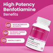 Nutrawave PURE *BONUS SIZE* 150 capsules HIGHEST POTENCY Benfotiamine Complex – 100mg, Thiamine B1 Supplement, Increased Energy, Nerve Support, All-Natural, Vegan, Gluten Free. 5-month supply 🍁 All In One Marketplace Canada
