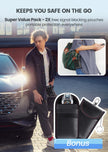 Samfolk Faraday Box with 2 Faraday Bags, Faraday Box for Car Keys, RFID Key Fob Protector Anti-Theft Key Fob Box, Anti-Theft Cages for Car Keys, Phone and Credit Card 🍁 All In One Marketplace Canada