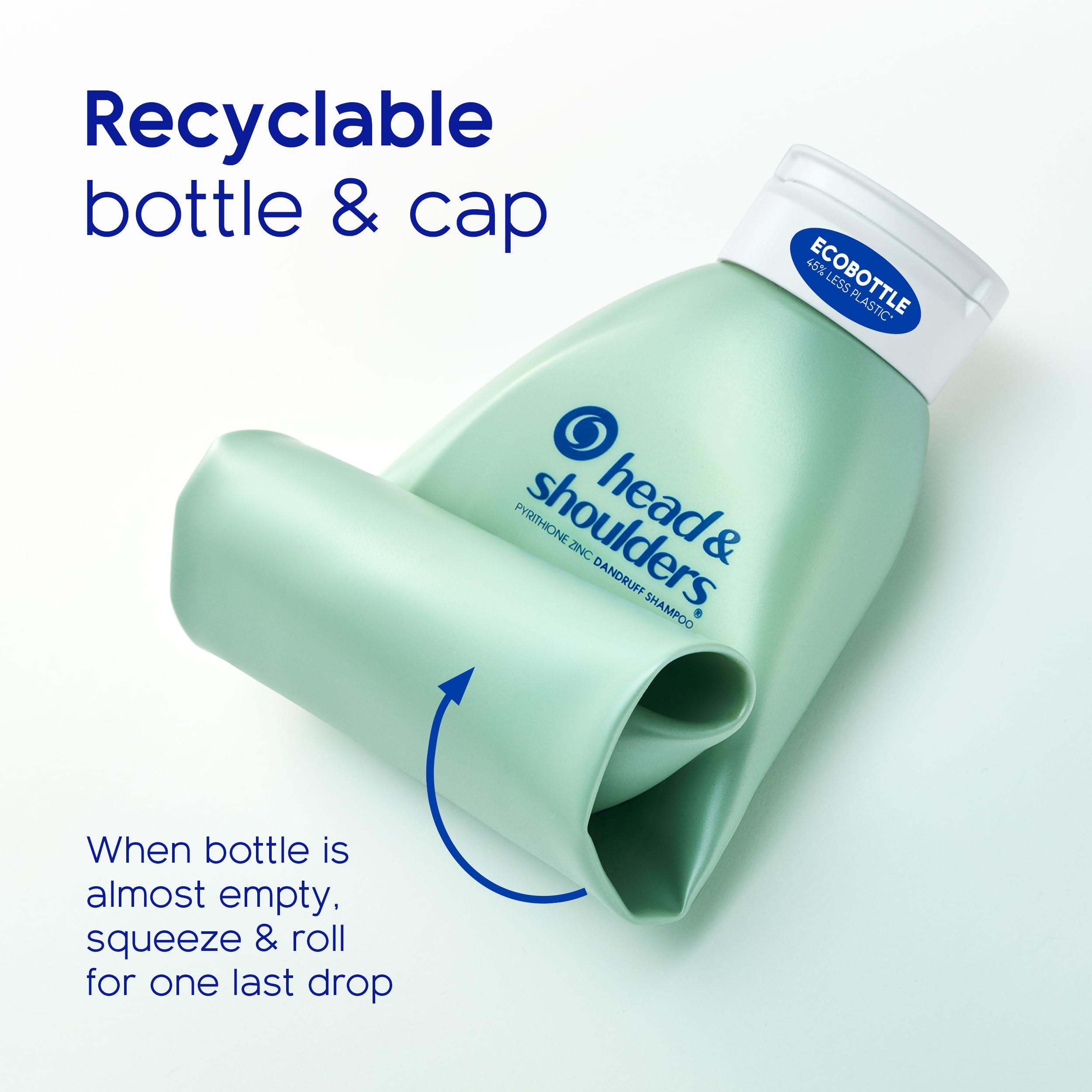 Head & Shoulders Anti-Dandruff Shampoo, Bare Pure Clean, 1% Pyrithione Zinc, Oily Scalp Relief, Free of Sulfates, Silicones, Dyes, Dermatologically Accredited by Skin Health Alliance (2x 400mL) 🍁 All In One Marketplace Canada