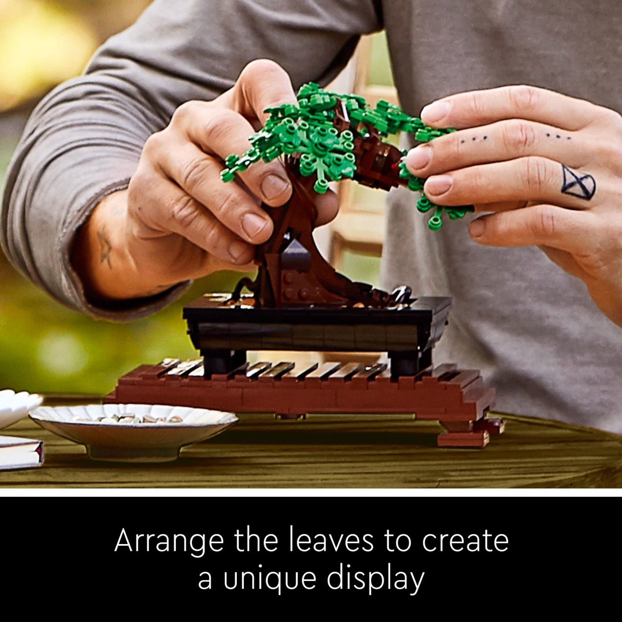LEGO Icons Bonsai Tree Building Set - Artificial Bonsai Tree Plants for Home Decor, Adults Ages 18+ - Faux, Fake Plants for Table, Desk, Office - Birthday Gift for Men & Women - 10281 🍁 All In One Marketplace Canada