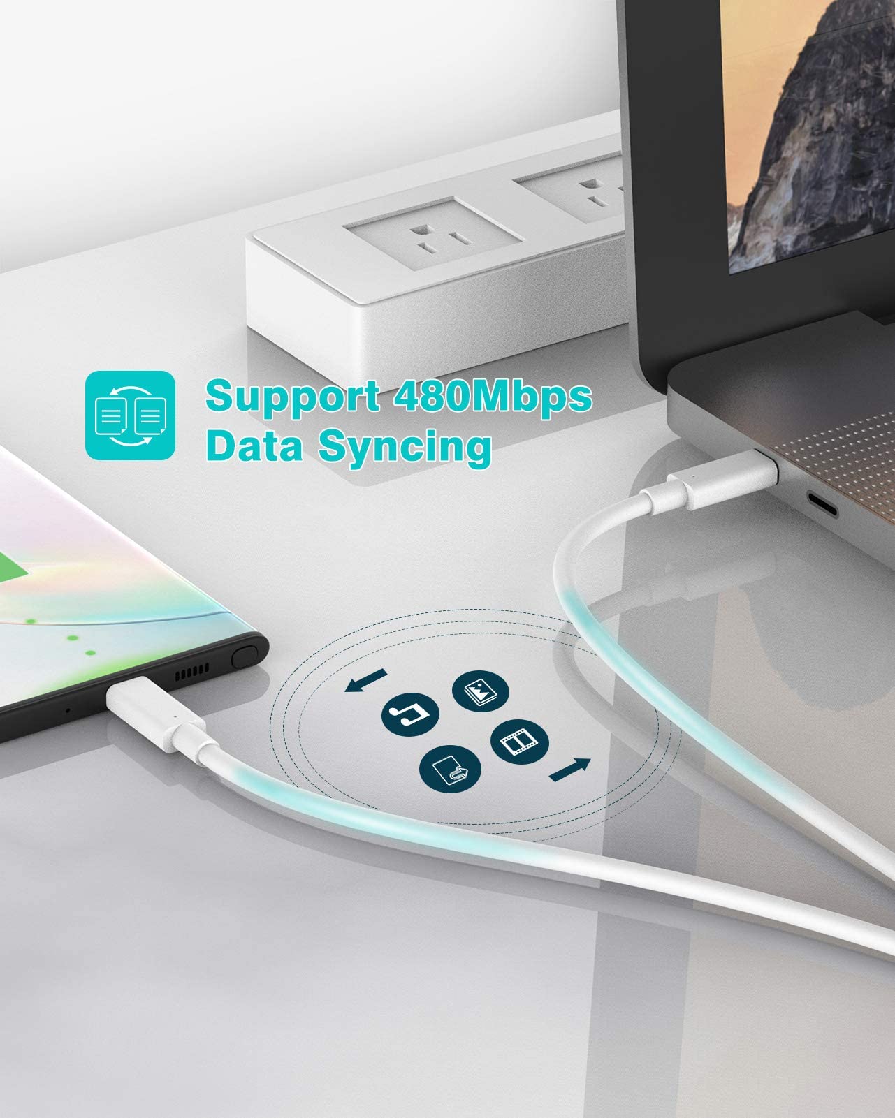 IFEART 70W USB C Charger Compatible with MacBook Air 13/15 inch (2018-2025) and Pro 13/14/15/16 inch (2016-2024), Includes 6.6ft/2M Type C Cable 🍁 All In One Marketplace Canada