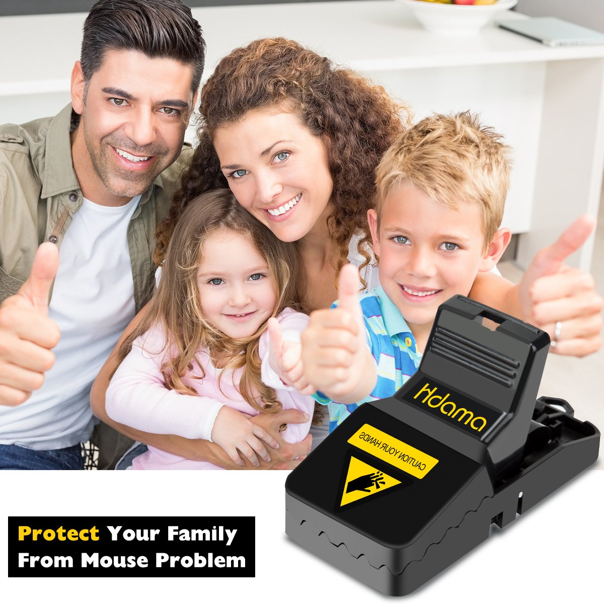Mouse Trap, Mouse Traps that Work Mice Trap Outdoor Indoor Best Snap Traps for Mouse/Mice Safe and Reusable 6 Pack Quick Kill Mouse Traps 🍁 All In One Marketplace Canada