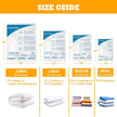 Vacuum Storage Bags 8 Medium, Space Saver Sealer Bags, Airtight Compression Bags for Clothes, Pillows, Comforters, Blankets, Bedding 🍁 All In One Marketplace Canada