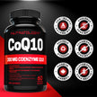 Nutratology® Coenzyme Q10 (CoQ10) 200MG - Cardiovascular Health Support - Antioxidant for Heart Health - Helps Reduce the Frequency of Migraines - CoQ10 Supplement - 60 Capsules 🍁 All In One Marketplace Canada