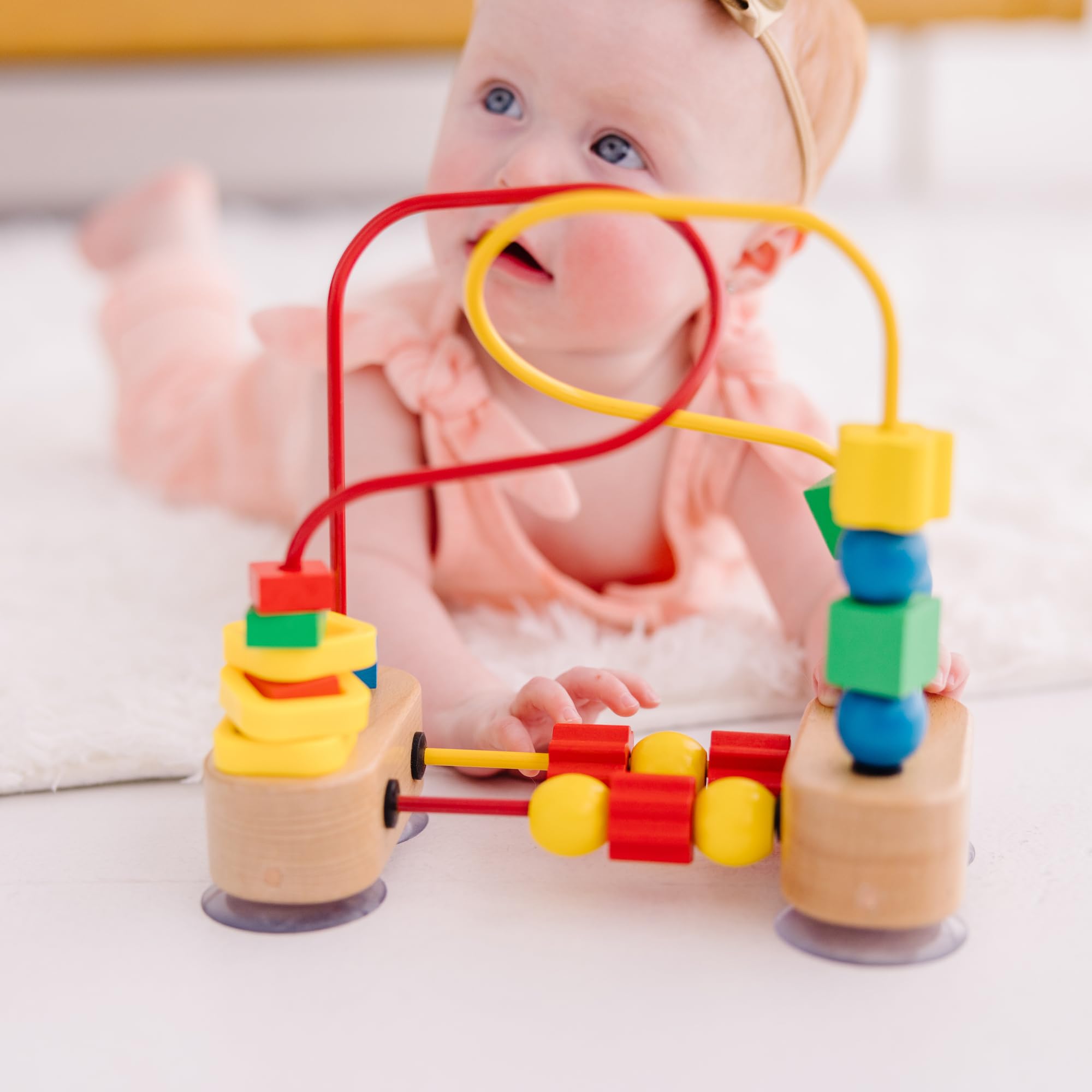 Melissa & Doug First Bead Maze Wooden Educational Baby Toy 🍁 All In One Marketplace Canada
