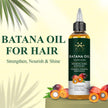 AVD Organics Raw Batana Oil for Hair | 100% Pure batana oil for Hair Growth - Promotes Thicker, Stronger Hair | Ideal for Men & Women | 120ML 🍁 All In One Marketplace Canada