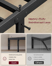 VASAGLE Twin Metal Bed Frame 14 Inches Tall, 550 lb Weight Capacity Heavy Duty Platform Bed Frame with Under-Bed Storage, No Box Spring Needed, Matte Black URMB653BD02 🍁 All In One Marketplace Canada