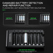 POWEROWL 8 Bay AA AAA Battery Charger for Ni-MH Rechargeable Batteries (No Adapter) 🍁 All In One Marketplace Canada