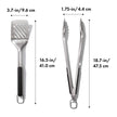 OXO Good Grips Grilling Tools, Tongs and Turner Set, Black 🍁 All In One Marketplace Canada