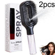 One-Click Spray Hair Brush – Anti-Frizz Detangling Mist Comb for All Hair Types