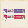 INABA Churu Indoor Care for Hairball Control, Functional Lickable Cat Treat with Taurine & Green Tea Extract, 14 Grams Each, 20 Tubes Total, Tuna & Chicken Variety 🍁 All In One Marketplace Canada
