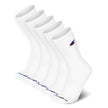 Champion Mens Men’s Crew Socks – 5 Pack Cushioned Crew Socks Moisture-wicking Breathable Reinforced Heel & Toe (Size: 6-12.5), White, 6-12 🍁 All In One Marketplace Canada