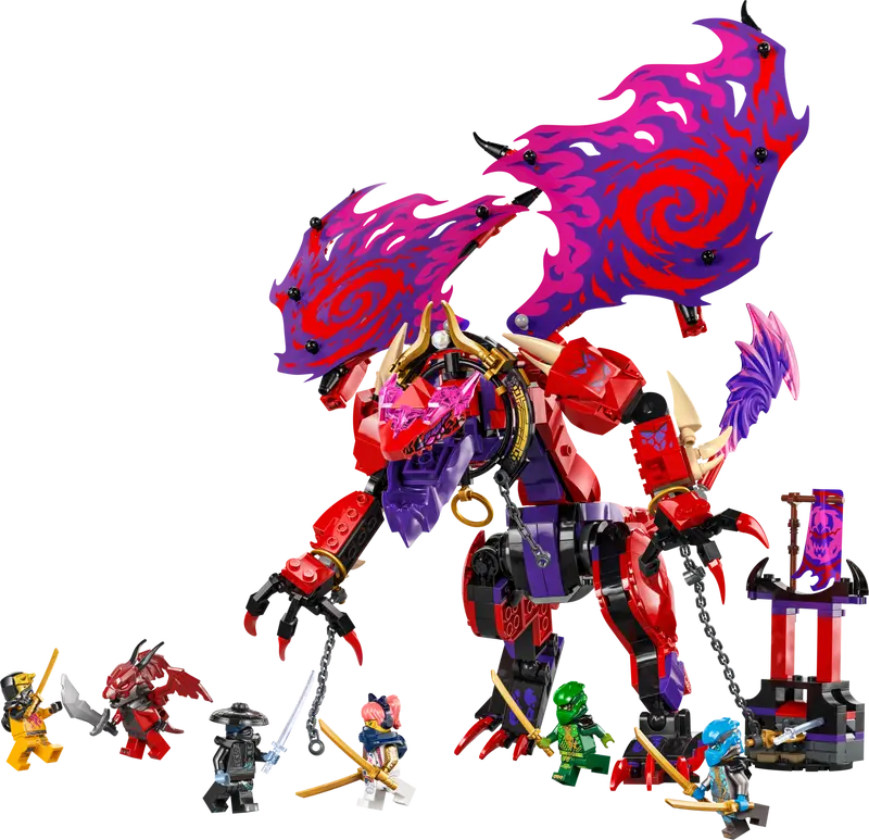 LEGO - 71832 - NINJAGO - Thunder Dragon of Chaos - 668pcs