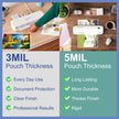 PAPRMA 3-MiL Laminating Sheets 200 Packs, Laminate Pouches Holds 8.5-x-11-inch Sheet, Clear Thermal Laminator Paper 9-x-11.5-inch 🍁 All In One Marketplace Canada
